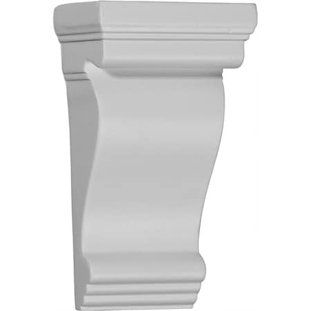 Ekena Millwork 3 1/2"W x 2 1/4"D x 6 1/8"H Norwich Pilaster Corbel COR03X02X06NO